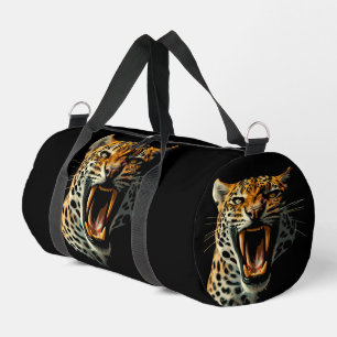 Sac De Sport Tête d'attaque du léopard