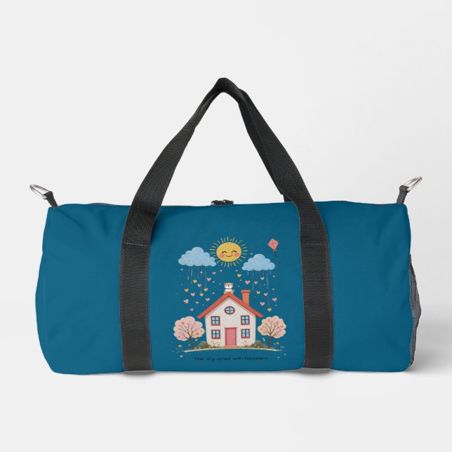 Sac De Sport The sky cried with happiness (Recto)
