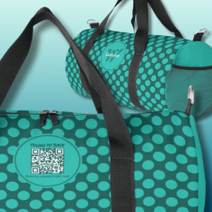 Sac De Sport Thème élégant à pois Code QR dynamique intelligent