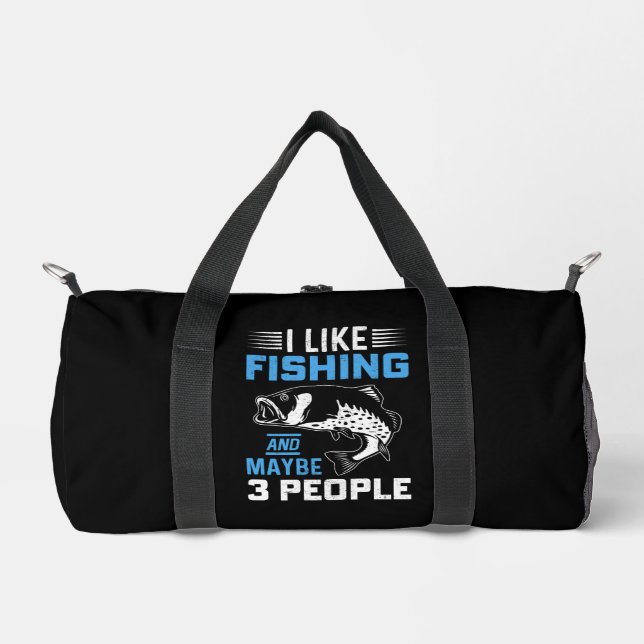 Sac De Sport Thème pêche  (Recto)