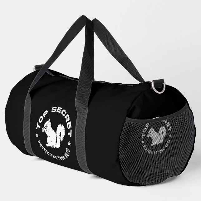 Sac De Sport Top Secret Squirrel - Protéger Votre Grunge Nuts (Coin droit)