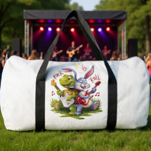 Sac De Sport Tortue et Duo Rock Lapin
