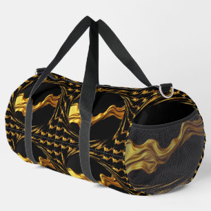 Sac De Sport Tourbillon Opulent Liquide Or Noir Monochrome Chri