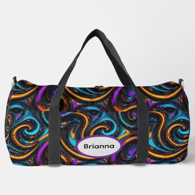 Sac De Sport Tourbillons de chrome fondu (Recto)