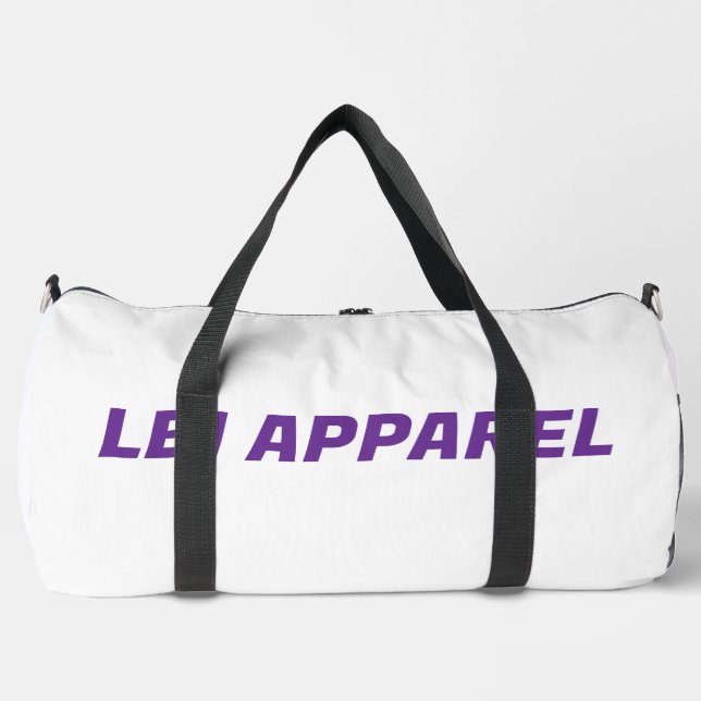 SAC DE SPORT TRADEMARKED LBI APPAREL DUFFLE BAG (Recto)