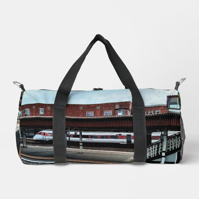 Sac De Sport Train blanc et rouge (Recto)