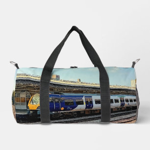 Sac De Sport Train bleu et argent