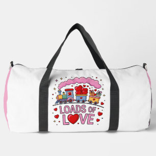 Sac De Sport Train Cœur de la Saint-Valentin Chargé d'Amour