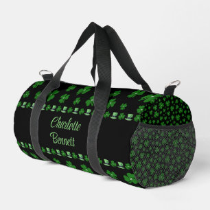 Sac De Sport Trèfle personnalisé de la Saint-Patrick sur fond n