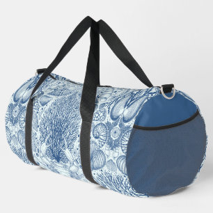 Sac De Sport Trésors de plage en bleu