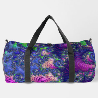 Sac De Sport Trippy Boho Coloré Ton de Bijou Arc-en-ciel Fracta