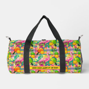 Sac De Sport Tropical Flamingo Pickleball Power