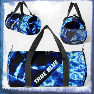 Sac De Sport True Blue Edgy Bold Moderne Personnalisable