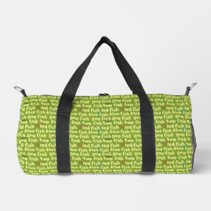 Sac De Sport Un Poisson Deux Poissons Typographie Motif