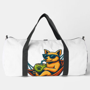 Sac De Sport Vibes de chiot tropical