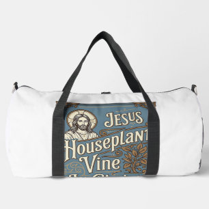 Sac De Sport Vigne de plante d'intérieur Jésus Dans le Christ J