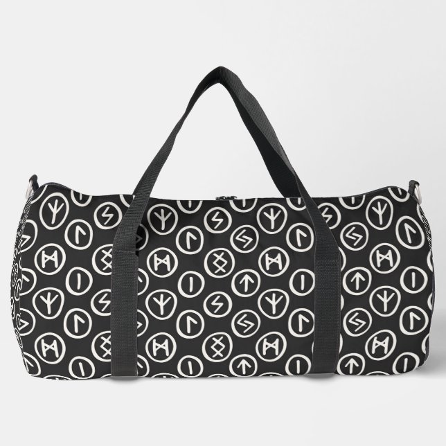 Sac De Sport Viking Runes (Recto)