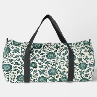 Sac De Sport Vintage China Floral Pattern Print Duffel Bag