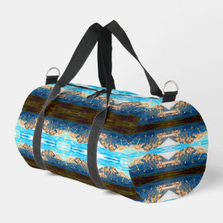 Sac De Sport Vintage USA Alaska Mt Mckinley