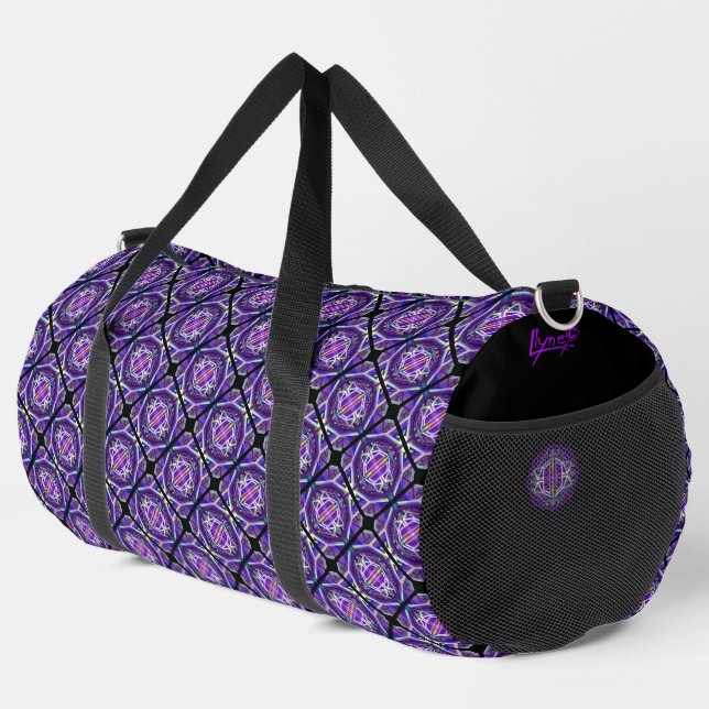 Sac De Sport violet w3 (Coin droit)