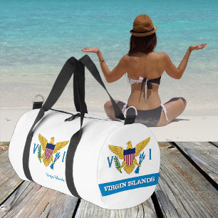Sac De Sport Virgin Islands duffle, Virgin Islands drapeau fitn