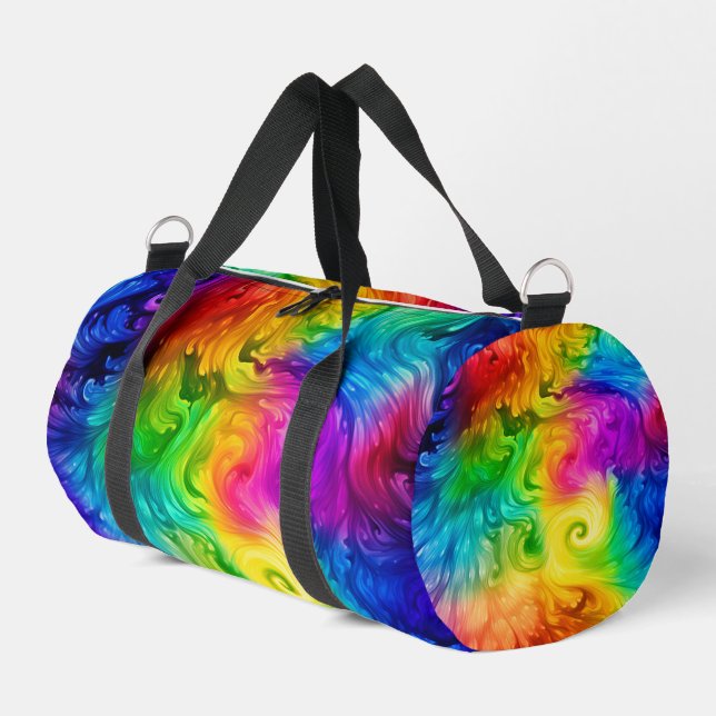 Sac De Sport Vivid Spectrum Swirl Travel Carrier (Coin gauche)