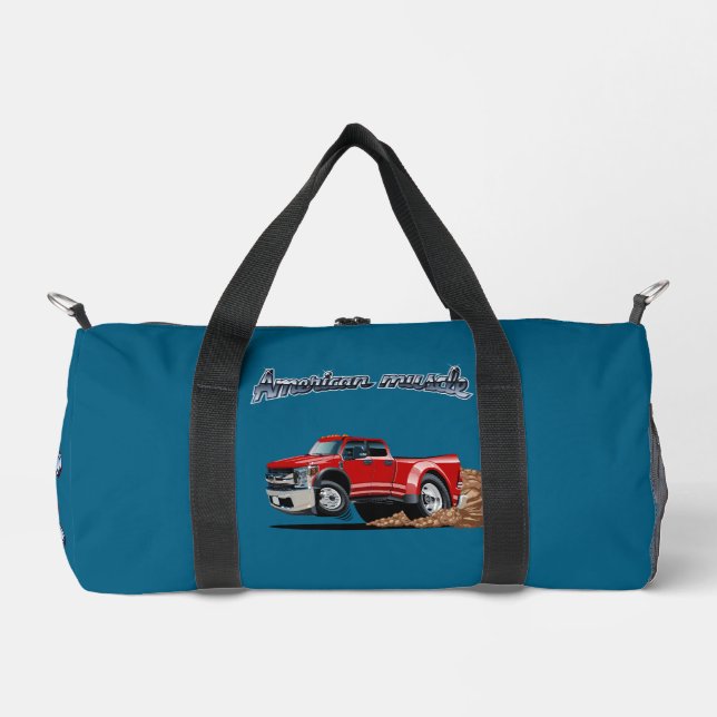 Sac De Sport Voiture de dessin animé (Recto)