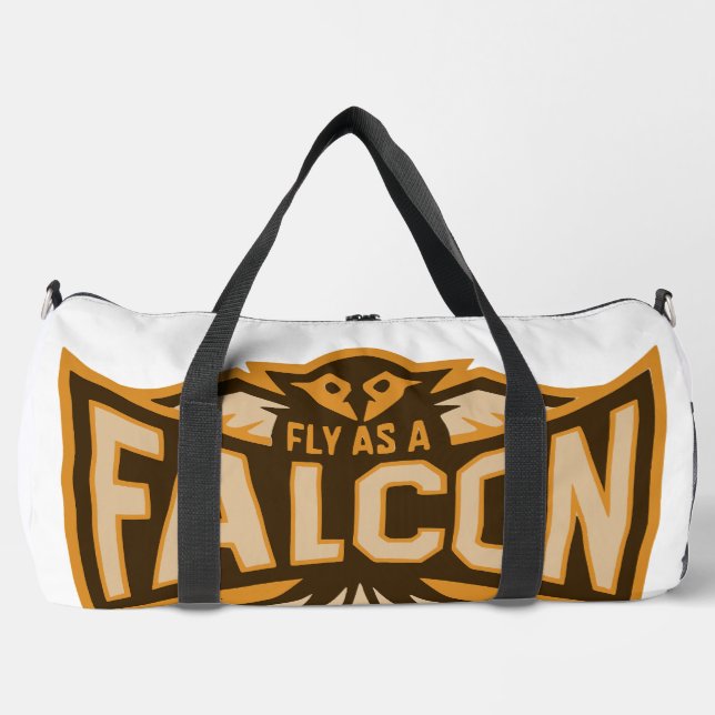 Sac De Sport Voler Comme Un Faucon Sepia (Recto)