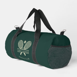 Sac De Sport Votre Club de tennis Nom Équipe Joueurs Green Cust