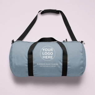 Sac De Sport Votre logo ici l Dusty Blue Professional Brandé