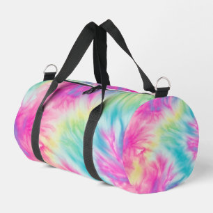 Sac De Sport Weekender Filles Teinture Arc-en-ciel Pastel