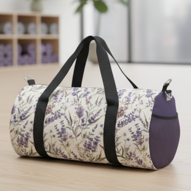 Sac De Sport Wildflower Lavender Boho Botanical Floral (Créateur téléchargé)