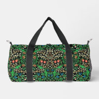 William Morris Jacobean Floral, Arrière - plan noi