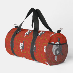 Sac De Sport Yin et Yang le koi