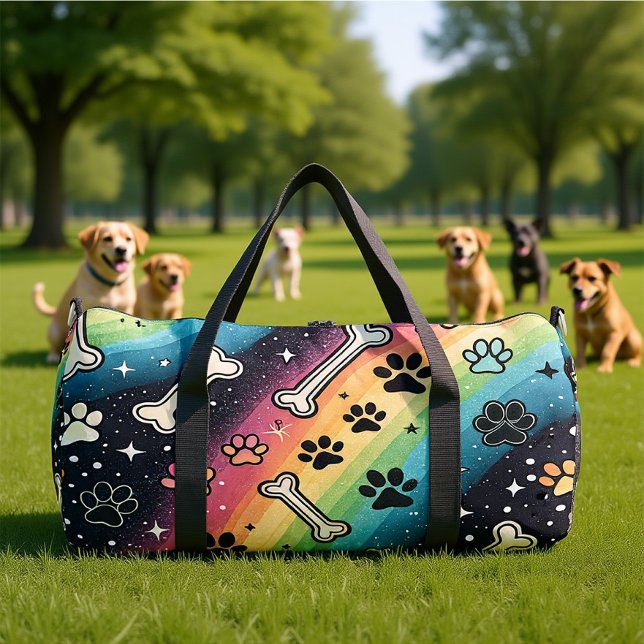 Sac De Sport Zany Rainbow Pet Adventure  (Créateur téléchargé)