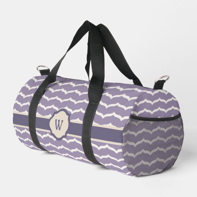 Sac De Sport Zigzag fleuri (Coin droit)