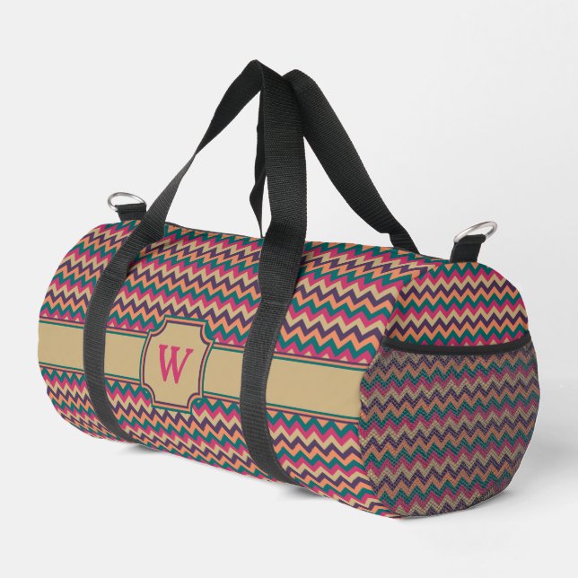 Sac De Sport Zigzag Tropical (Coin droit)