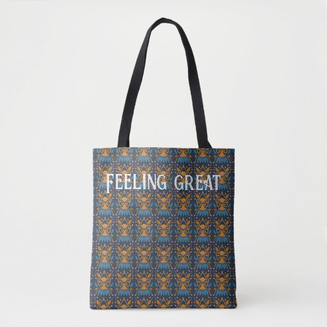 Sac de style médiéval motif décoré personnalisé (Devant)