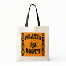 Sac de sucrerie de Halloween du butin du pirate