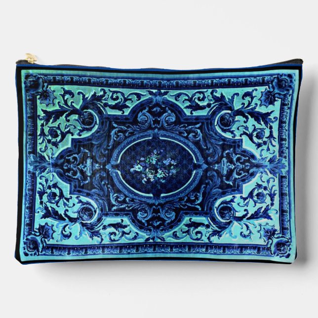 Sac de tapis bleu Perse (Recto)