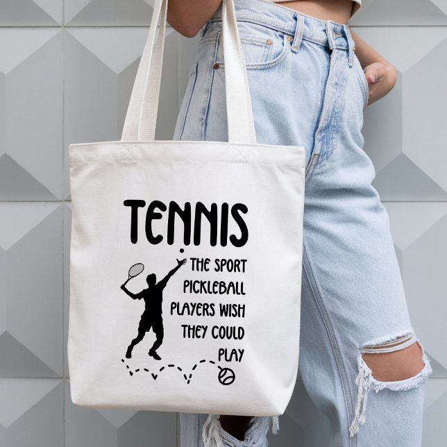Sac de tennis amusant - Cadeau de rivalité de pick (Créateur téléchargé)