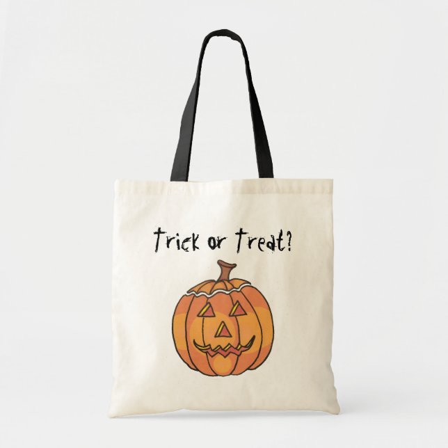 Sac de toile de Halloween (Devant)