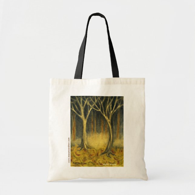 Sac de toile "en bois mystiques" (Devant)