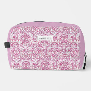 Sac de toilette à motifs floraux rose élégant