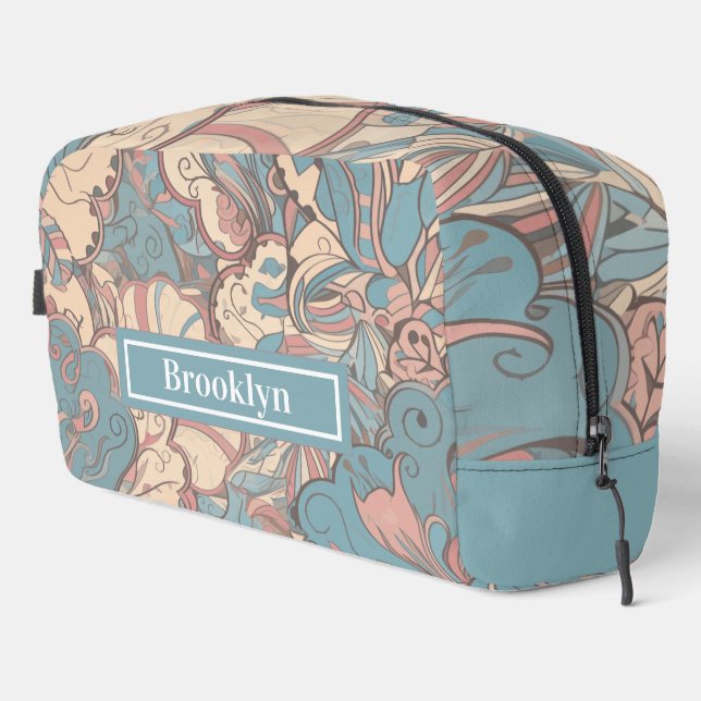 Sac de toilette Abstrait Pastel (Coin droit)