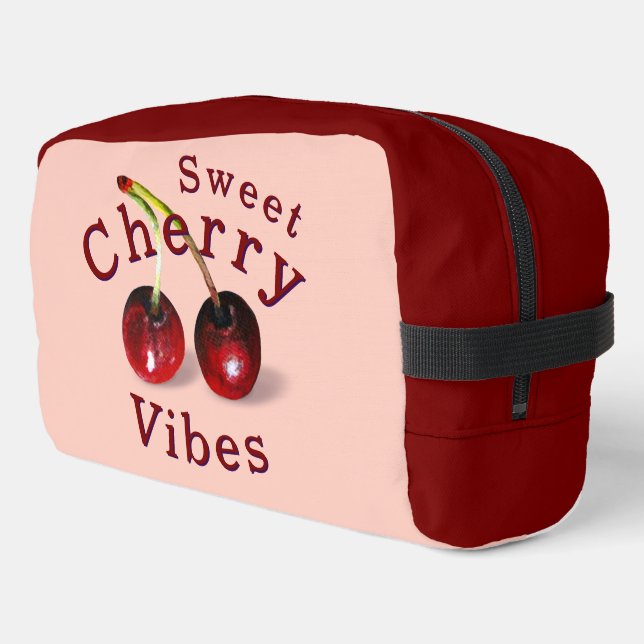Sac de toilette Cherries (Coin gauche)