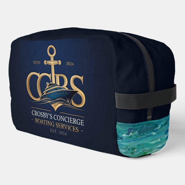 Sac de toilette de la corniche nautique (Coin gauche)
