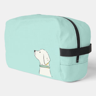 Sac de toilette d'illustration de chien mignon