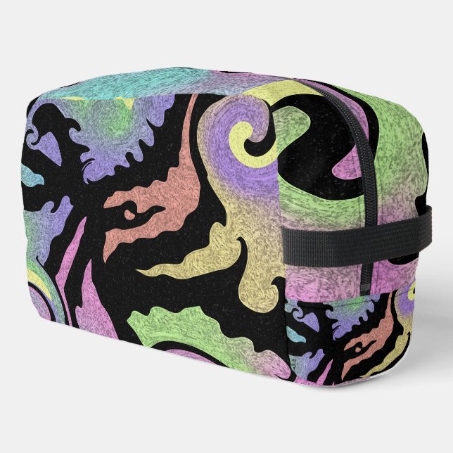 Sac de toilette d'inspiration autochtone (Coin gauche)