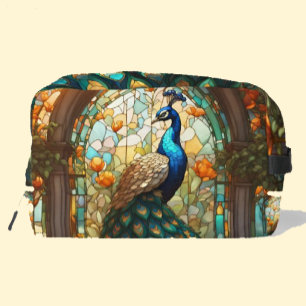 Sac de toilette Dopp Kit Paon Arc-en-Ciel